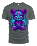 Tshirt Mystic Energy Bear - gray t-shirt on white background