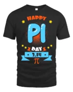 Cool Math Pi 3.14 T-Shirt for Pi Day Fun Science Tee - black t-shirt on white background