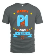 Cool Math Pi 3.14 T-Shirt for Pi Day Fun Science Tee - gray t-shirt on white background