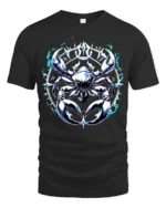 Astrology Cancer Horoscope Crab T-Shirt Gift - black t-shirt on white background