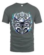 Astrology Cancer Horoscope Crab T-Shirt Gift - gray t-shirt on white background