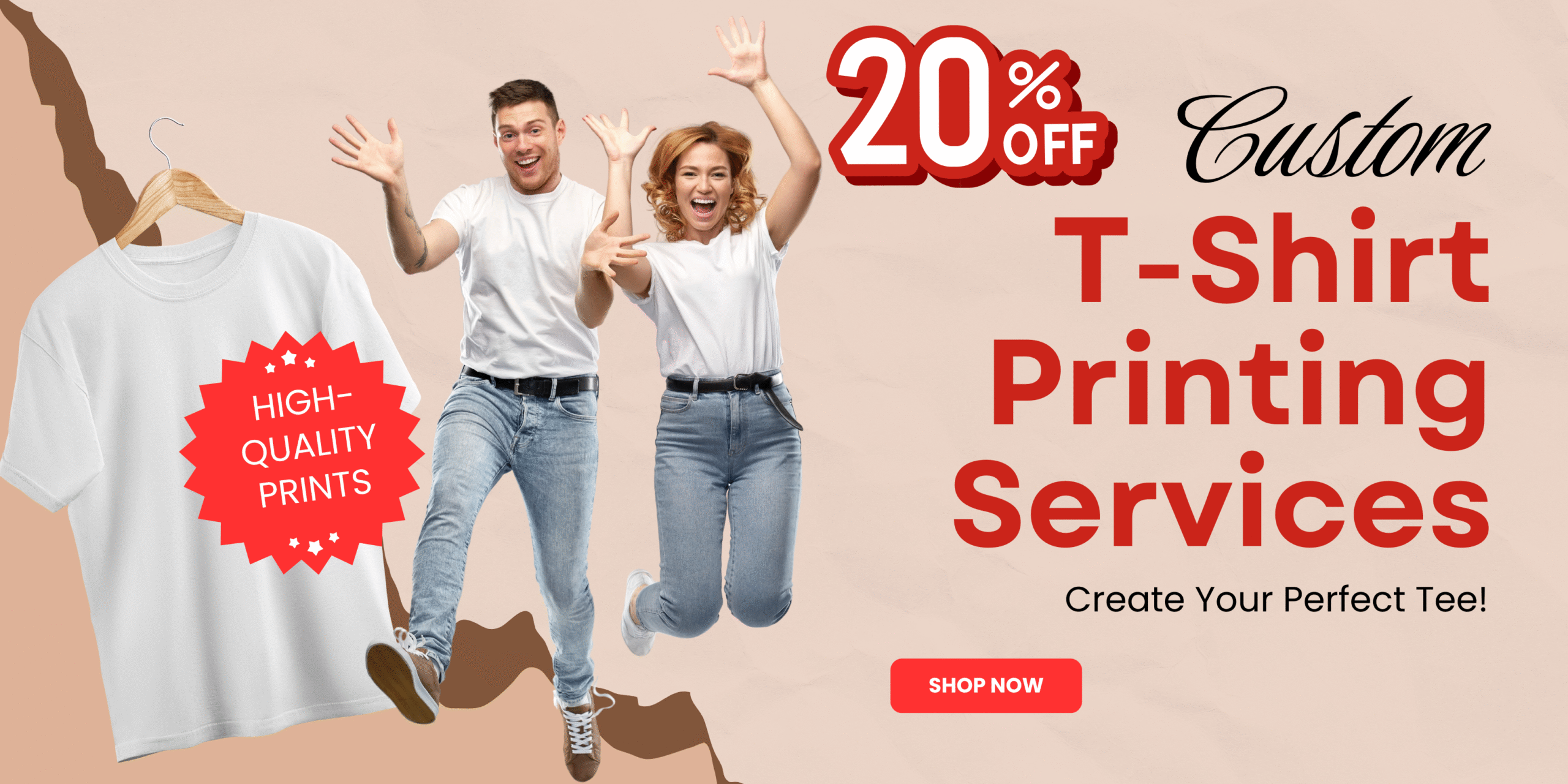 T-Shirt Printing Banner Landscape