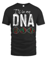 Itβs In My DNA Stock Trading T-Shirt Soft Cotton Tee - black t-shirt on white background