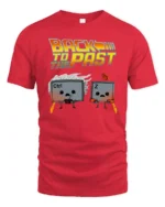 Funny Back To The Past Ctrl Z Keyboard Geek Humor T Shirt - red t-shirt on white background