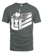 Product - gray t-shirt on white background