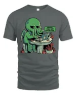 Funny Cthulhu This Call Could Have Been An Email Tshirt - gray t-shirt on white background