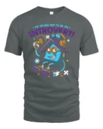 Funny Introvert House Gaming Skateboard Graphic Tshirt - gray t-shirt on white background