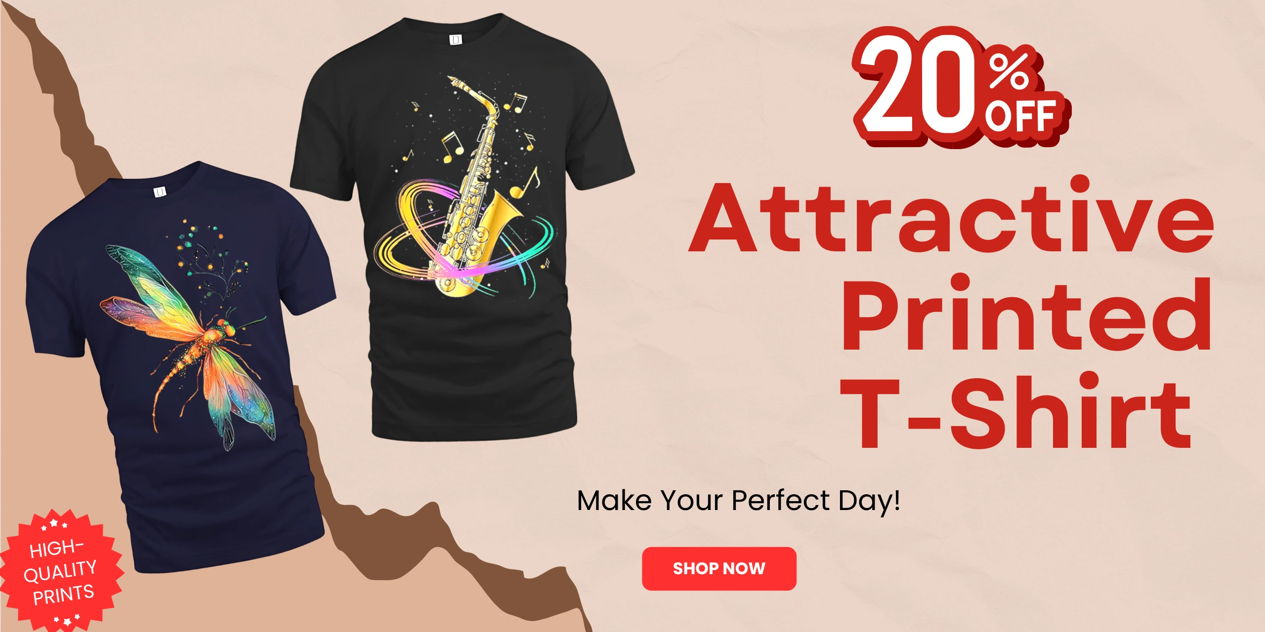 Attractive Tshirt banner