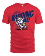 Amusing You have Goat To Be Kidding Me Vacation Graphic Tee - red t-shirt on white background
