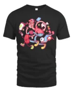 Multi Tasking App Developer Tech Nerd Graphic Tshirt - black t-shirt on white background