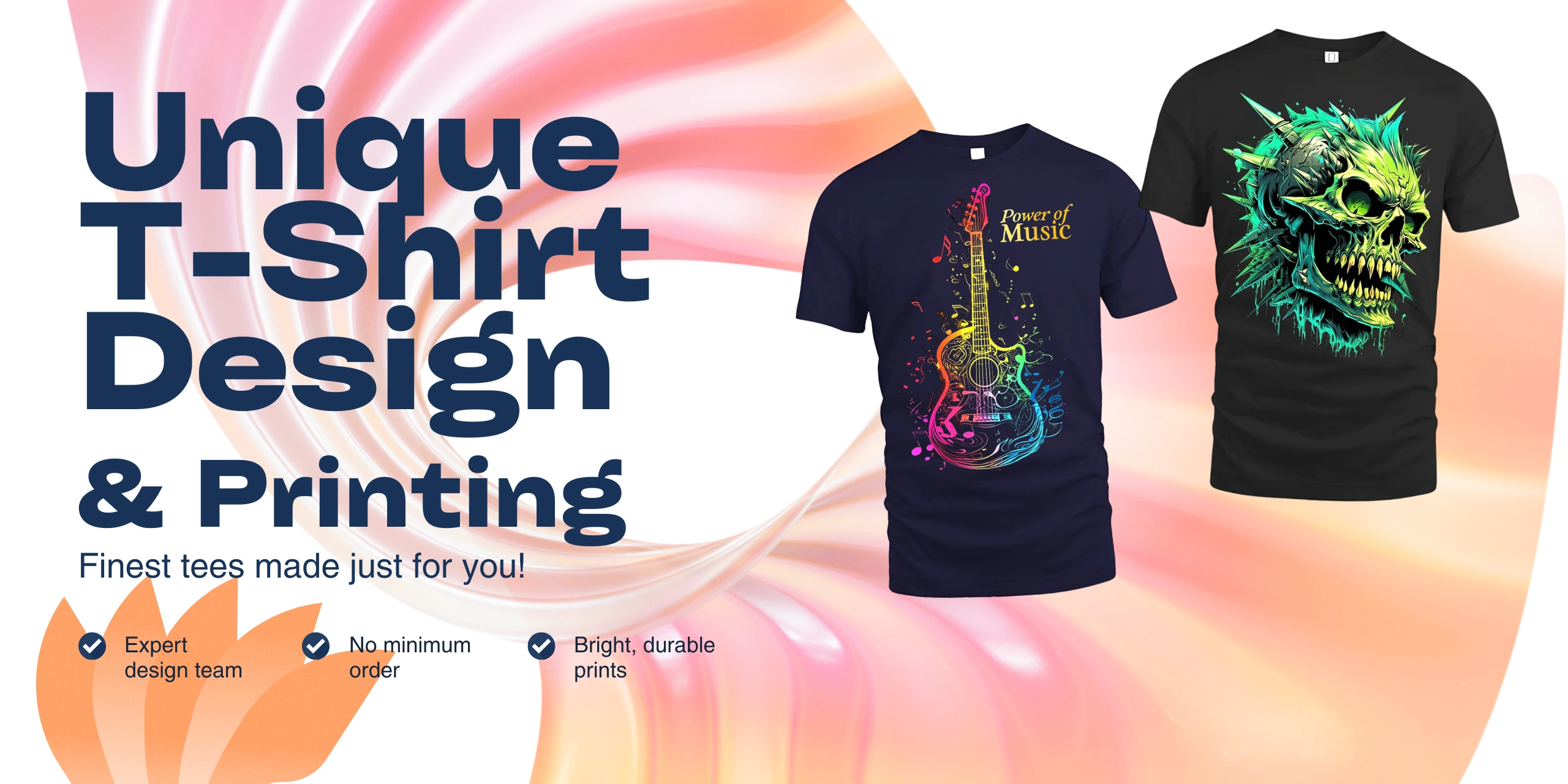 Unique Tshirt banner