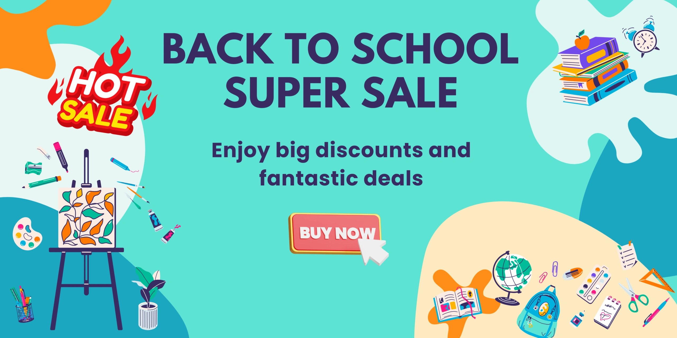 back to school banner