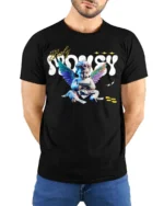 Sarcastic I Hate People Cute Grim Reaper Halloween Tshirt - model wearing black tee with hands behind back