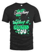 Inspiring Unplug It Almost Everything Will Work Graphic Tee - black t-shirt on white background